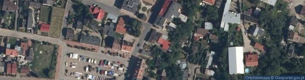 Zdjęcie satelitarne bł. ojca Honorata Koźmińskiego ul.