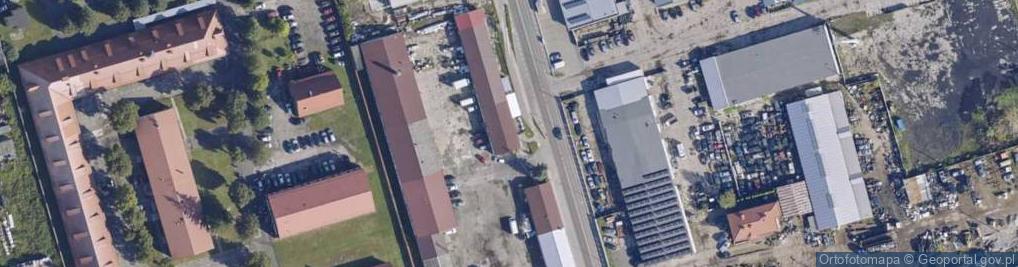 Zdjęcie satelitarne Błonie ul.