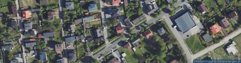 Zdjęcie satelitarne Blanowska ul.