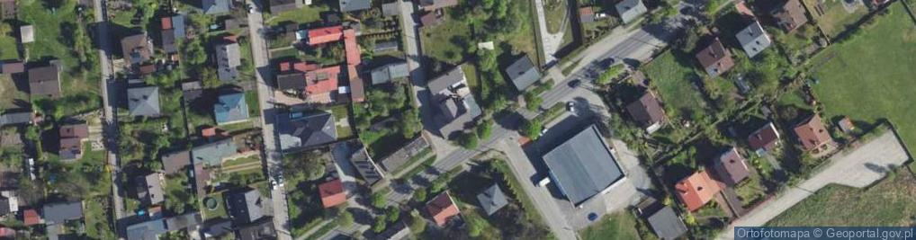 Zdjęcie satelitarne Blanowska ul.