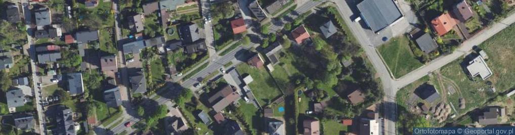 Zdjęcie satelitarne Blanowska ul.