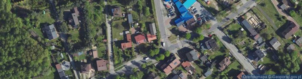 Zdjęcie satelitarne Blanowska ul.