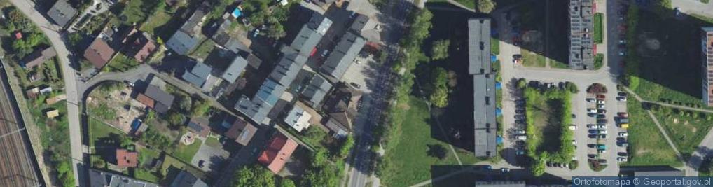 Zdjęcie satelitarne Blanowska ul.