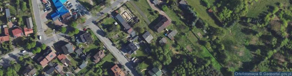 Zdjęcie satelitarne Blanowska ul.