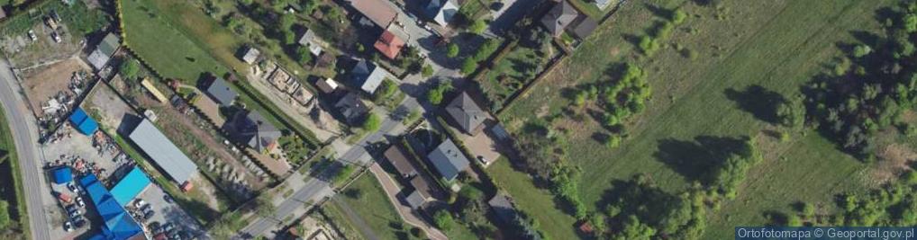 Zdjęcie satelitarne Blanowska ul.