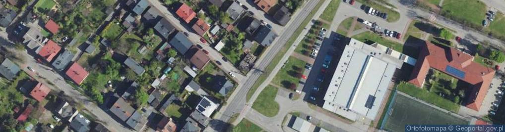 Zdjęcie satelitarne Blanowska ul.