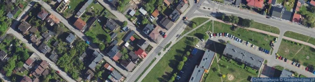 Zdjęcie satelitarne Blanowska ul.