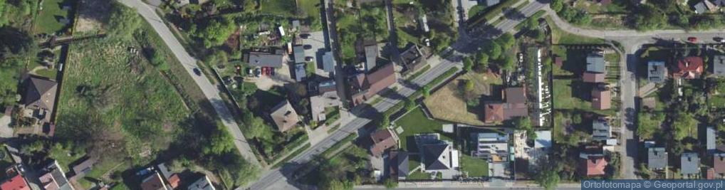 Zdjęcie satelitarne Blanowska ul.
