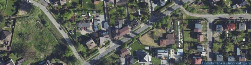 Zdjęcie satelitarne Blanowska ul.
