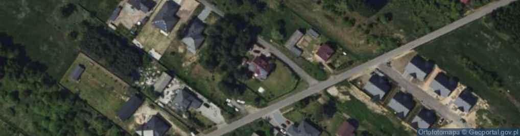 Zdjęcie satelitarne Bociania ul.