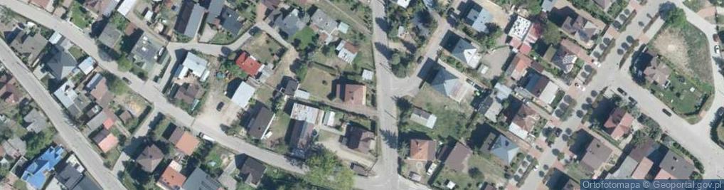 Zdjęcie satelitarne Borki ul.
