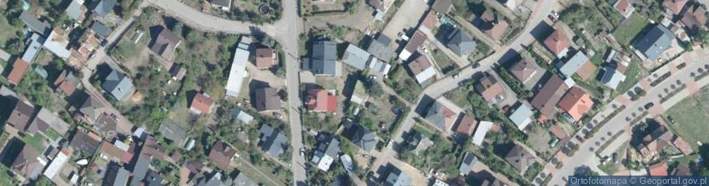 Zdjęcie satelitarne Borki ul.