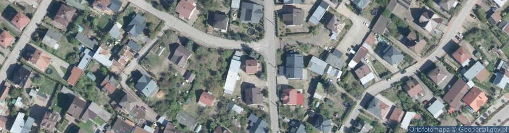 Zdjęcie satelitarne Borki ul.