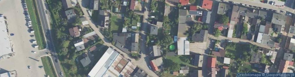 Zdjęcie satelitarne Boczna ul.