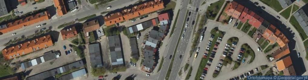Zdjęcie satelitarne Bohaterów Warszawy ul.