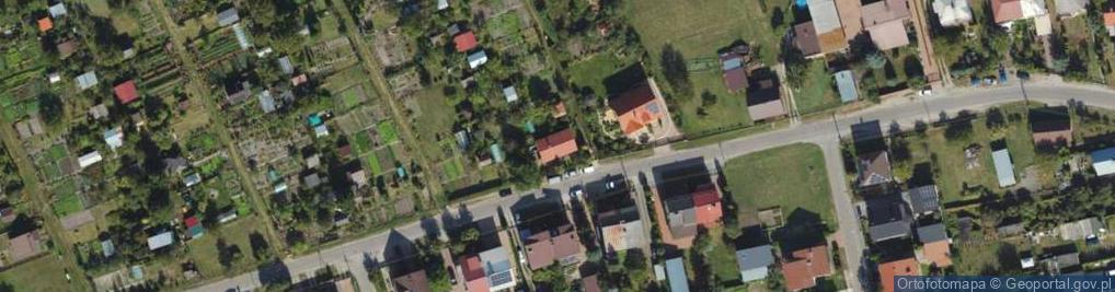 Zdjęcie satelitarne Boczna ul.