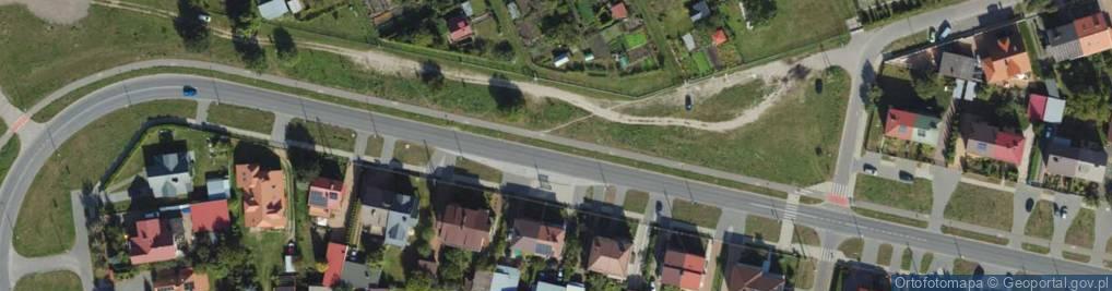 Zdjęcie satelitarne Boczna ul.