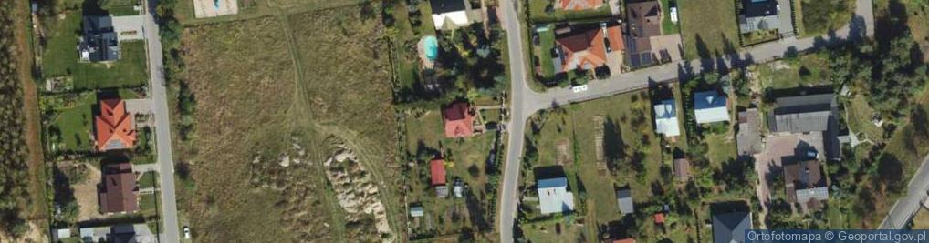 Zdjęcie satelitarne Borowikowa ul.