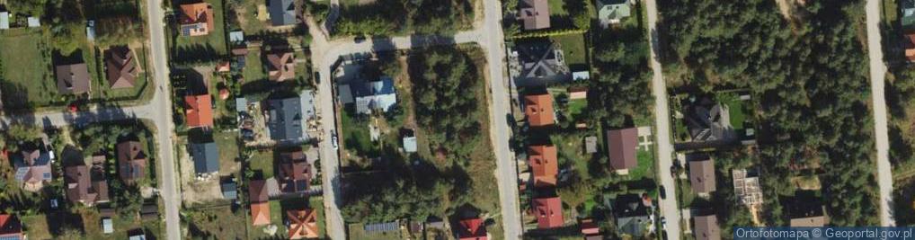 Zdjęcie satelitarne Borówkowa ul.