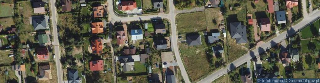 Zdjęcie satelitarne Borówkowa ul.