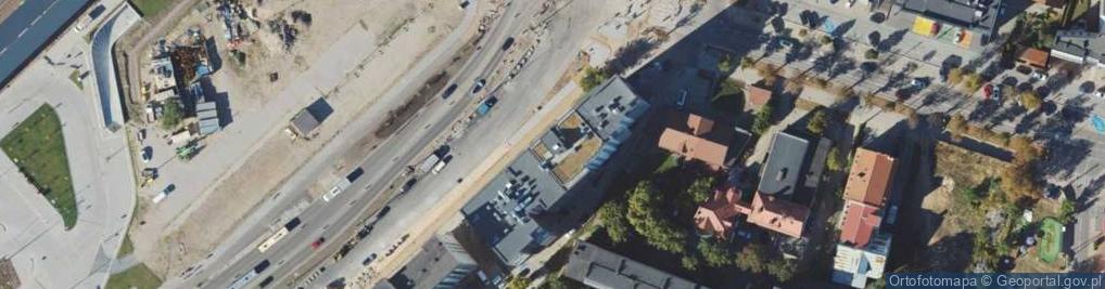Zdjęcie satelitarne Bohaterów Monte Cassino ul.