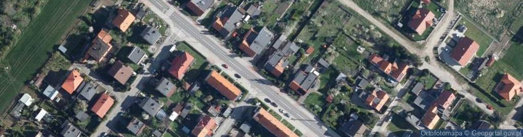 Zdjęcie satelitarne Bohaterów Getta ul.