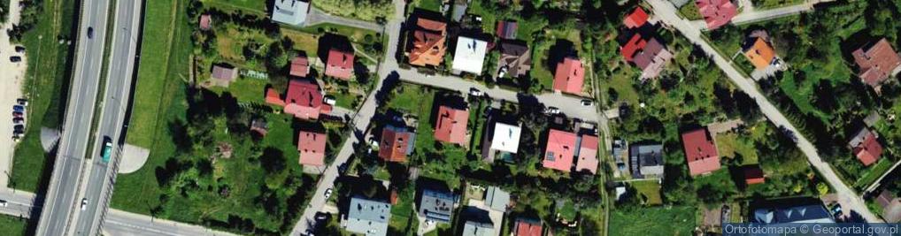 Zdjęcie satelitarne Bobowa ul.