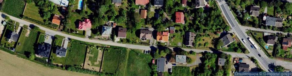 Zdjęcie satelitarne Botaniczna ul.