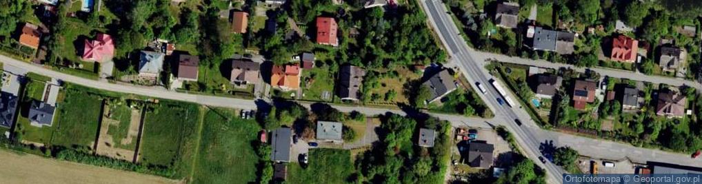 Zdjęcie satelitarne Botaniczna ul.