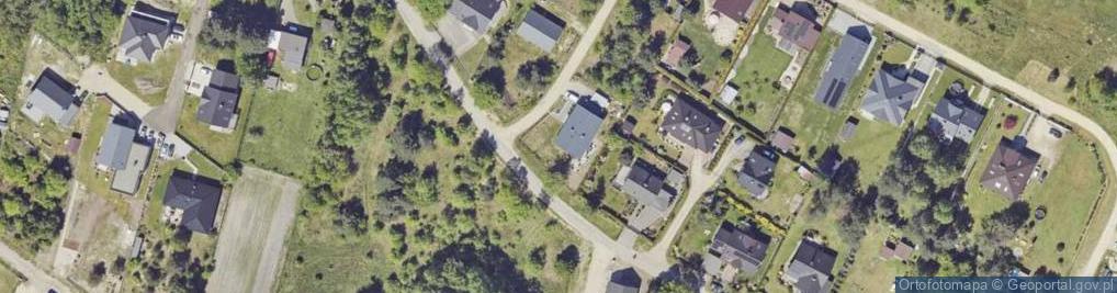 Zdjęcie satelitarne Borowinowa ul.