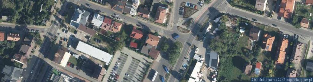 Zdjęcie satelitarne Bohaterów Monte Cassino ul.