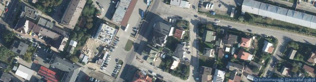 Zdjęcie satelitarne Bohaterów Monte Cassino ul.