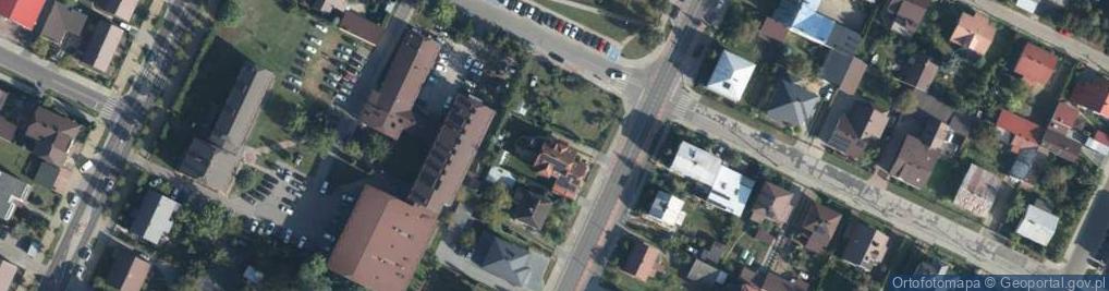 Zdjęcie satelitarne Bohaterów Monte Cassino ul.