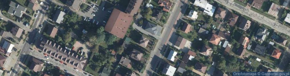 Zdjęcie satelitarne Bohaterów Monte Cassino ul.