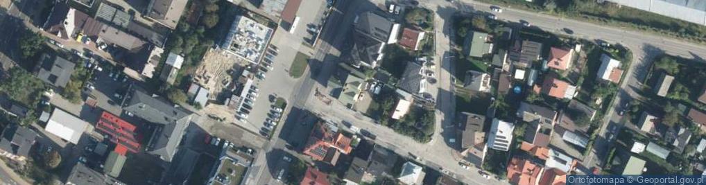 Zdjęcie satelitarne Bohaterów Monte Cassino ul.