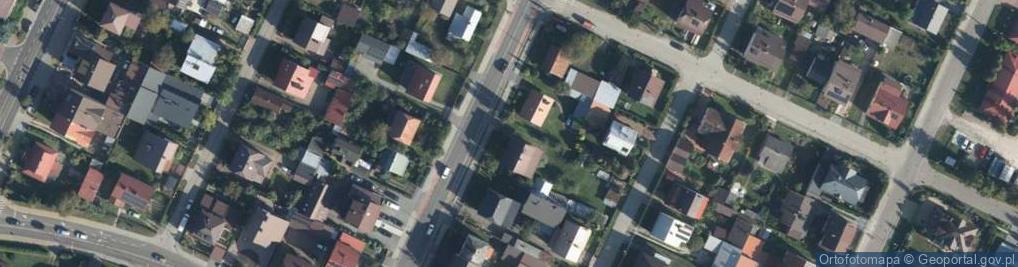 Zdjęcie satelitarne Bohaterów Monte Cassino ul.