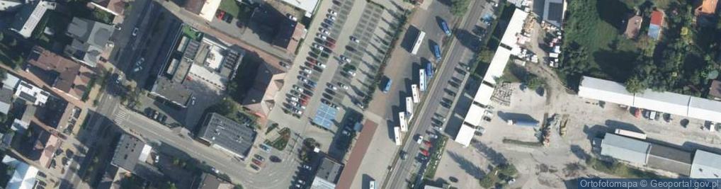 Zdjęcie satelitarne Bohaterów Monte Cassino ul.