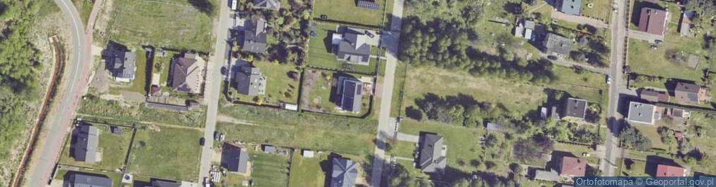 Zdjęcie satelitarne Bocianów ul.