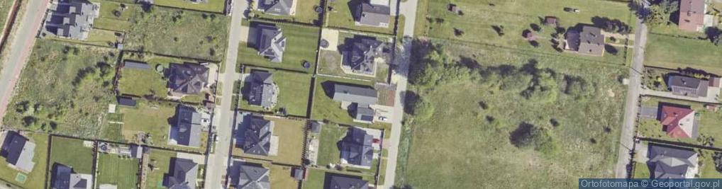 Zdjęcie satelitarne Bocianów ul.