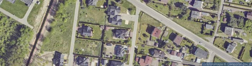 Zdjęcie satelitarne Bocianów ul.