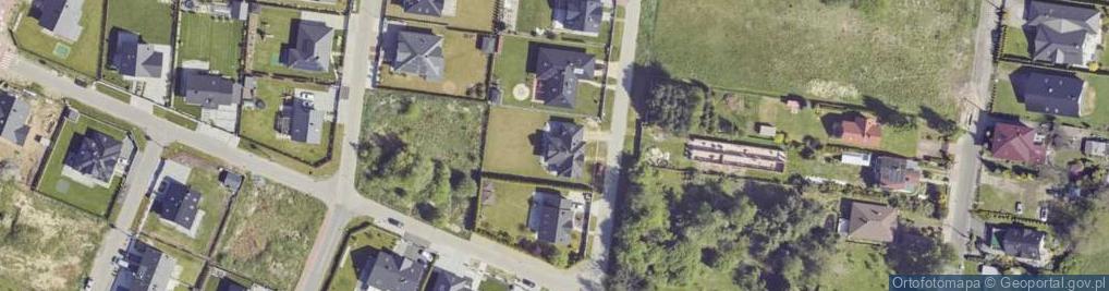 Zdjęcie satelitarne Bocianów ul.