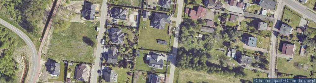 Zdjęcie satelitarne Bocianów ul.