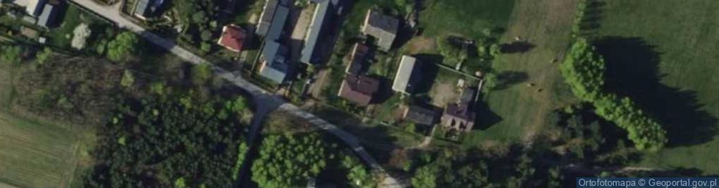 Zdjęcie satelitarne Bogdanów-Kolonia ul.