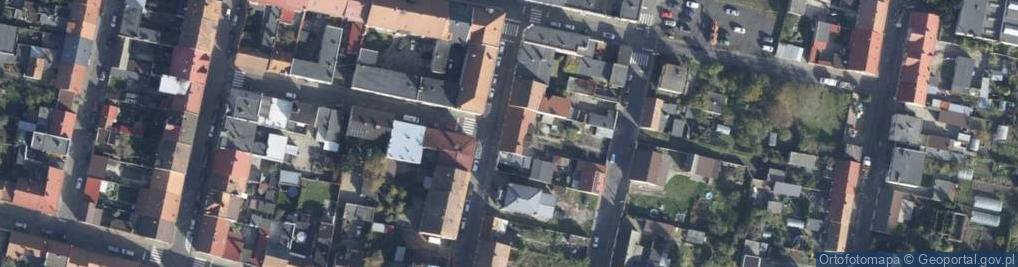 Zdjęcie satelitarne Bojanowskiego ul.