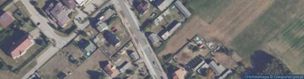 Zdjęcie satelitarne Borawe ul.