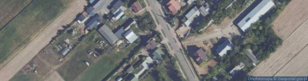 Zdjęcie satelitarne Borawe ul.