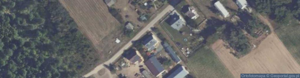 Zdjęcie satelitarne Borawe ul.