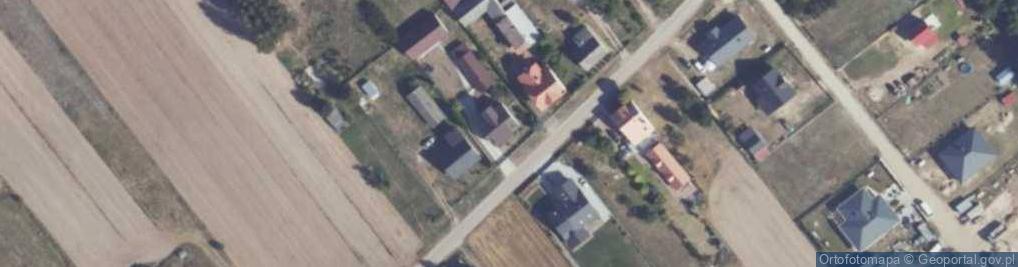 Zdjęcie satelitarne Borawe ul.