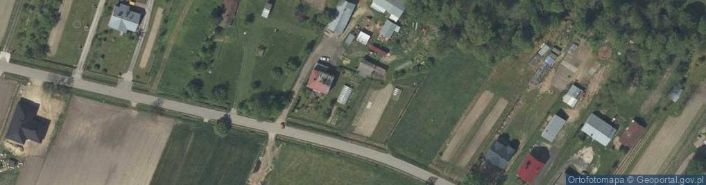 Zdjęcie satelitarne Borchów ul.
