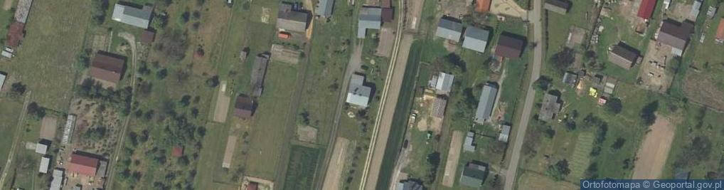 Zdjęcie satelitarne Borchów ul.